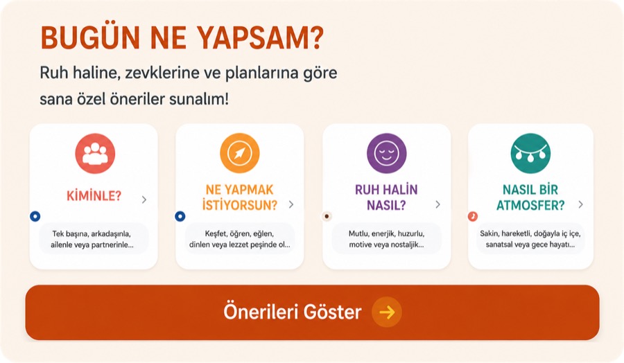 Bugün ne yapsam