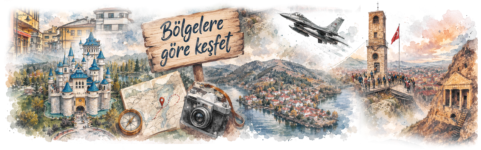 Bölgelere göre keşfet